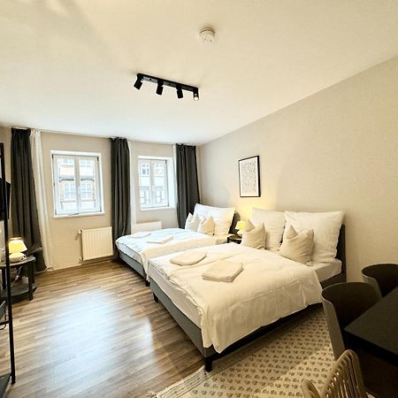 Gina Stay - Apartmenthaus Im Zentrum Von 크베들린부르크 외부 사진